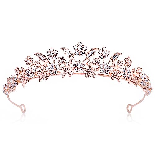 Rhinestone Crystal Tiara Crown for Wedding Prom