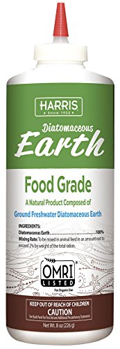 HARRIS Diatomaceous Earth Food Grade, 0.5lb with Easy Application