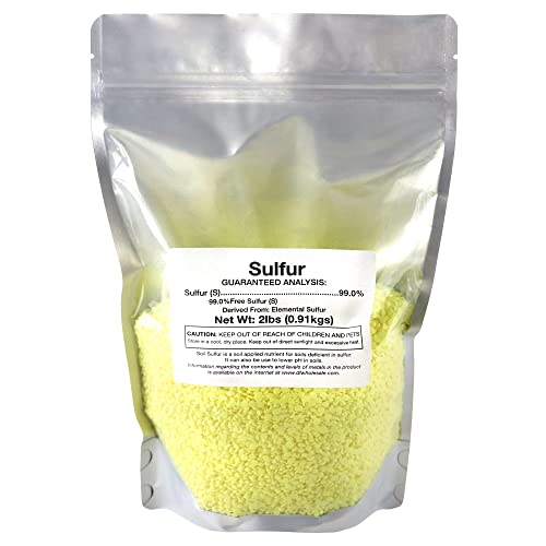 DL Wholesale Sulfur Bag 2lb Organic Plant Fertilizer