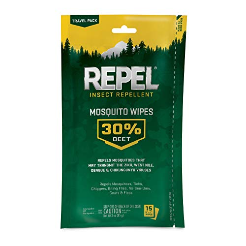 Repel Insect Repellent Mosquito Wipes