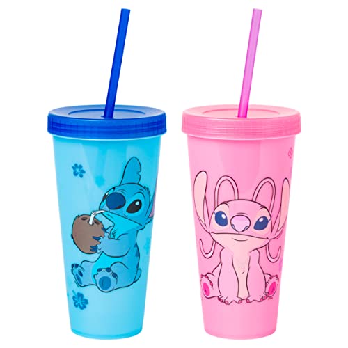 Disney Lilo and Stitch Color Change Plastic Tumbler