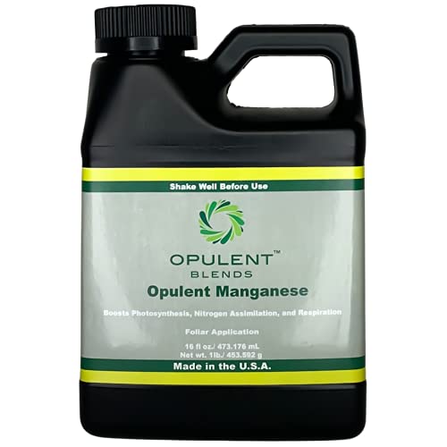 Opulent Manganese - Liquid Manganese Fertilizer Supplement for Lawns and Plants