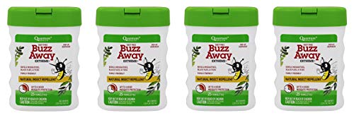 Buzz Away Extreme Insect Repellent Towelettes (Pack of 4)