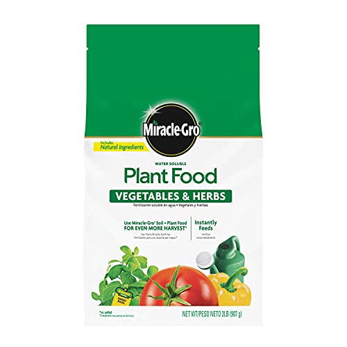 Miracle-Gro Plant Food for Vegetables & Herbs