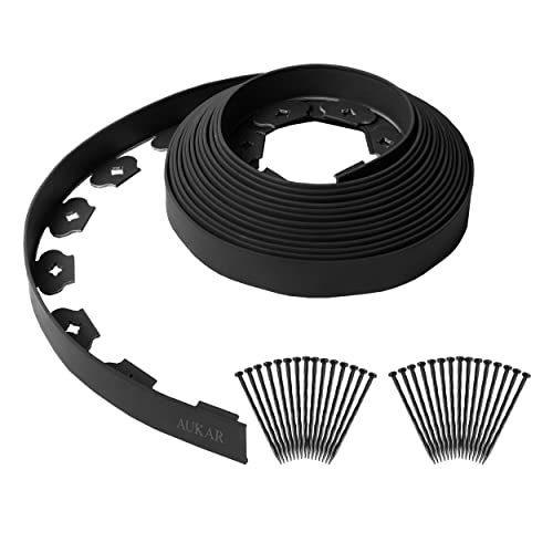 AUKAR Landscape Edging Kit 33ft