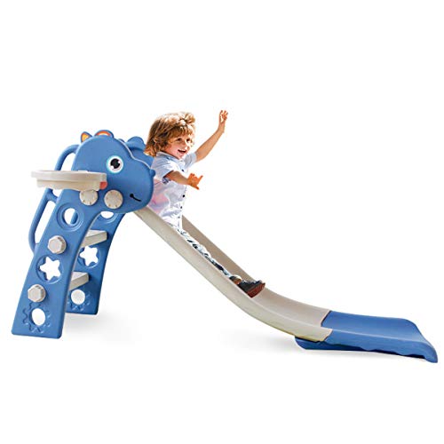 Barakara Kids 3-in-1 Slide, Indoor/Outdoor Toddler Slide Set