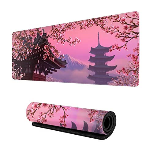 Japanese Sakura Flower Gaming Mouse Pad XL