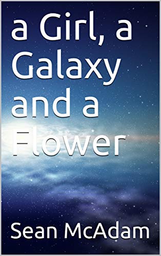 Captivating Whimsical Gardening Product - a Girl, a Galaxy and a Flower
