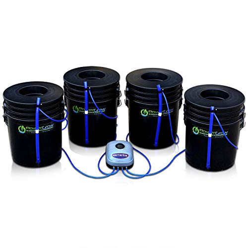 PowerGrow DWC Hydroponic Bubbler Bucket Kit