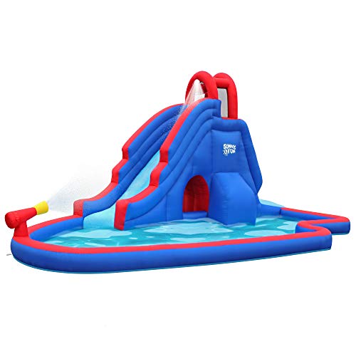 Slide 'N Spray Inflatable Water Slide Park