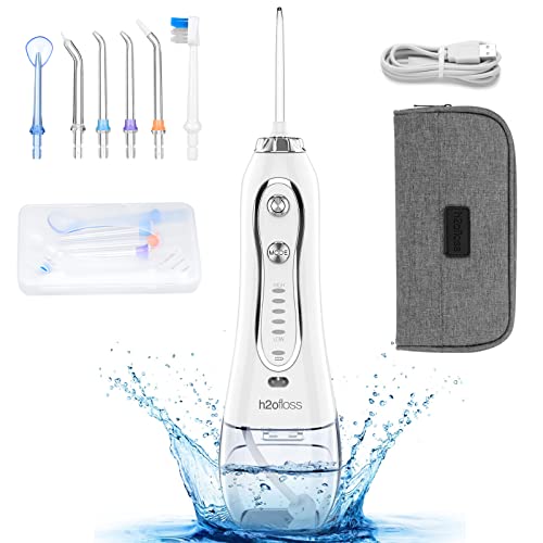 H2ofloss Water Flosser - Portable Dental Oral Irrigator