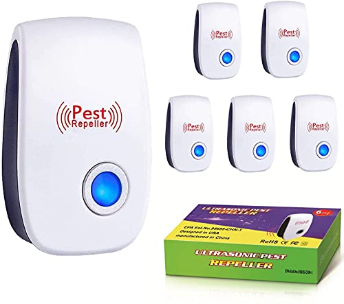 Ultrasonic Pest Repeller - 6 Pack