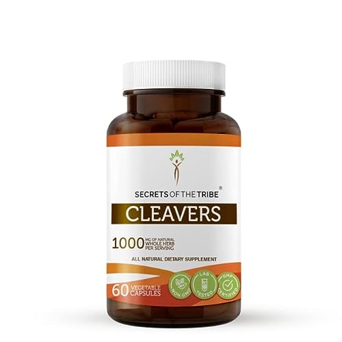 Cleavers 60 Capsules - Natural Herbal Supplement