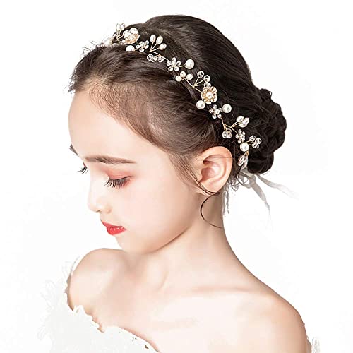 PRDGIRL Wedding Hair Accessories for Kids and Flower Girls