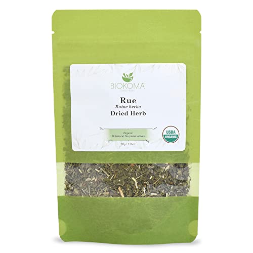Biokoma Rue Dried Herb - Natural Herbal Tea