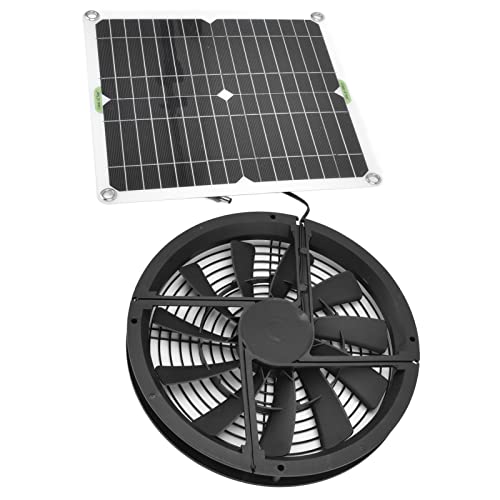 Solar Power Fan for Greenhouses and More