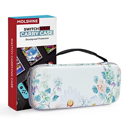 molshine Carrying Case for Nintendo Switch OLED Model 2021/Switch 2017