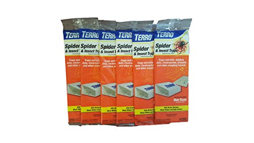 Terro Spider & Insect Trap (6 Packs = 24 Traps)