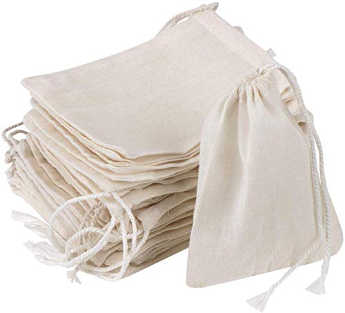 GIYOMI Muslin Drawstring Bags
