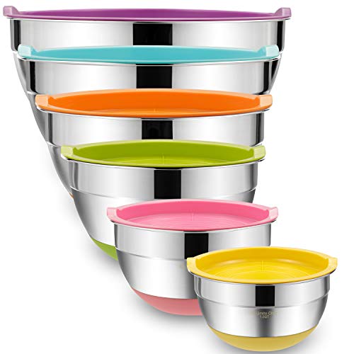 Umite Chef Mixing Bowls with Airtight Lids