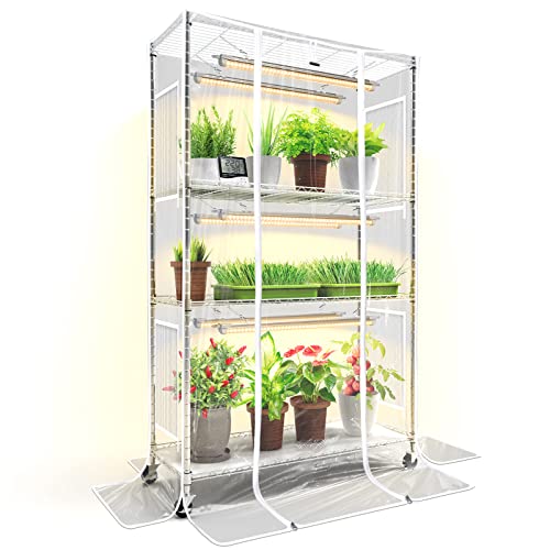 Monios-L Mini Greenhouse with Grow Light