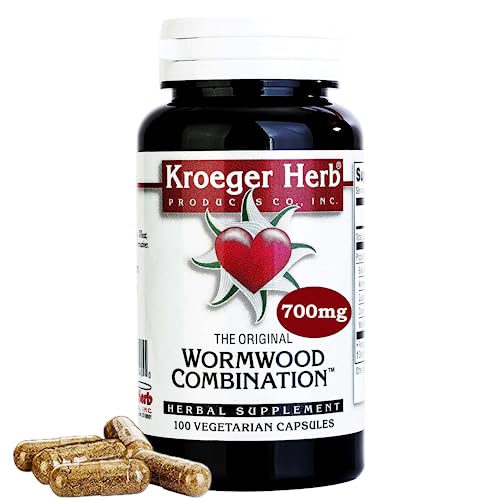 Kroeger Herb Wormwood Combination Vegetarian Capsules