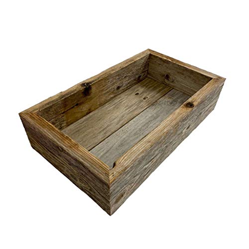 Rustic Wooden Box for Plants and Decor