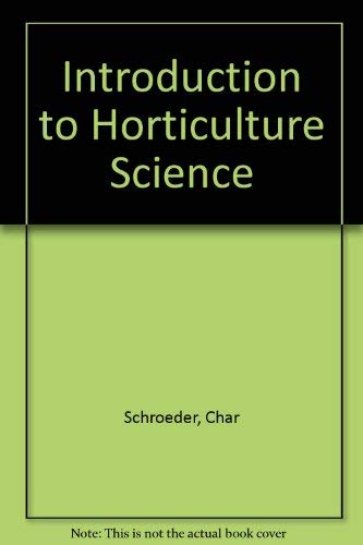 Horticulture Science Introduction