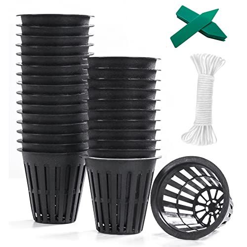 ORIMERC 30 Pack 2 inch Net Cup Pots for Hydroponic Aquaponics