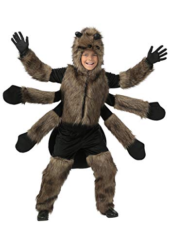 Kids Brown Furry Spider Costume