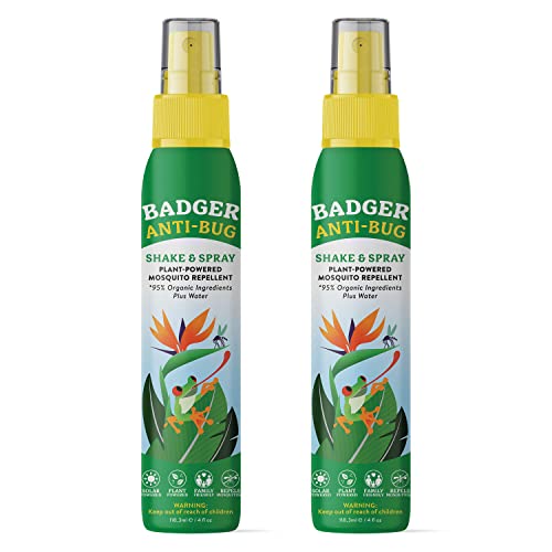 Badger Bug Spray: Organic Deet Free Mosquito Repellent