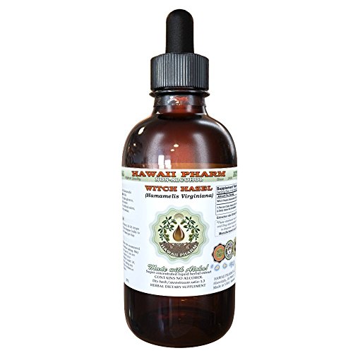 Alcohol-Free Witch Hazel Liquid Extract - Natural Herbal Supplement