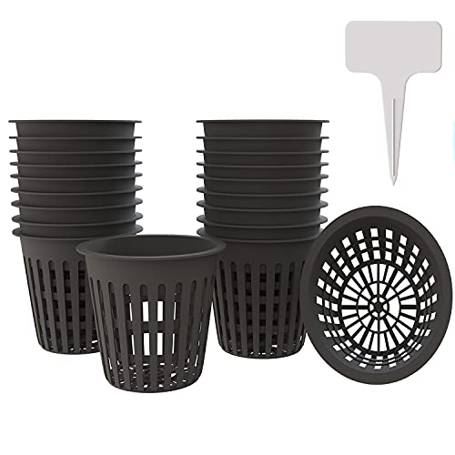 4 Inch Plastic Net Cups - Perfect for Hydroponics and Orchids