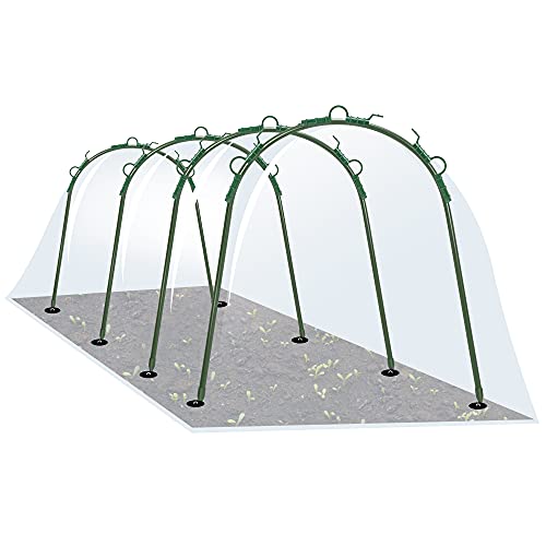 VIVOSUN 5FT Greenhouse Hoops with PE Cover