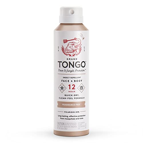Grand Tongo DEET-Free Insect Repellent - 12 Hour Protection