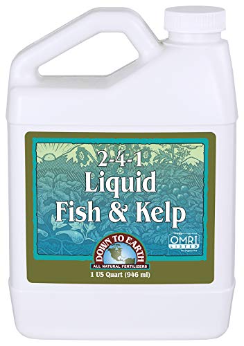 Down to Earth Liquid Fish & Kelp Fertilizer