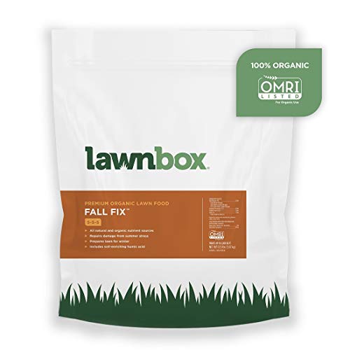 Lawnbox Fall Fix Organic Grass Fertilizer