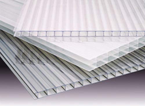 Clear Polycarbonate Twinwall Sheets - Pack of 10 Panels