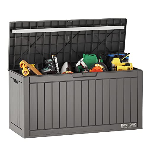 EAST OAK 60 Gallon Deck Box, Outdoor Storage Box