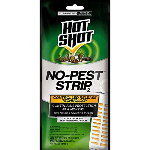 Hot Shot No-Pest Strip - Long-lasting Insect Control Solution