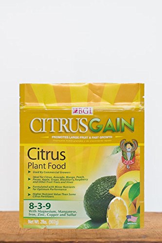 BGI CITRUSGAIN - Specialized Fertilizer for Citrus Plants & Trees