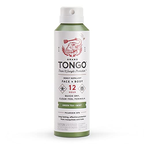 Grand Tongo DEET-Free Green Tea + Mint Insect Repellent