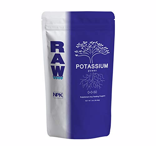 RAW Potassium Health Element for Plant Growth - Plant Feeding Supplement