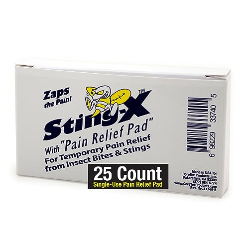 Sting Relief Wipes - Pack of 25