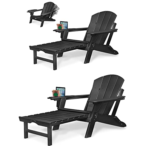 FOOWIN Adjustable Backrest Adirondack Chair