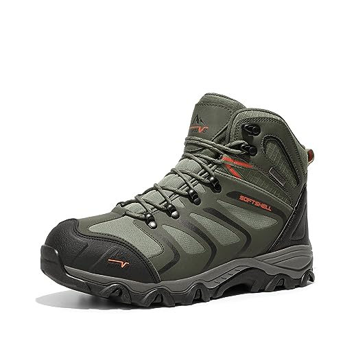 NORTIV 8 Mens Hiking Boots Waterproof Outdoor Shoes