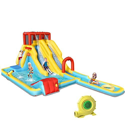 BOUNTECH Inflatable Water Slide