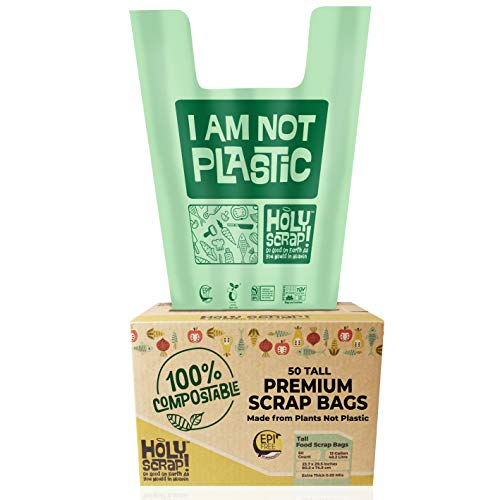 Compostable Trash Bags 13 Gallon - 100 Pack