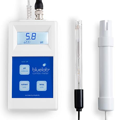 Bluelab Combo Meter for pH, Temperature, Conductivity in Water