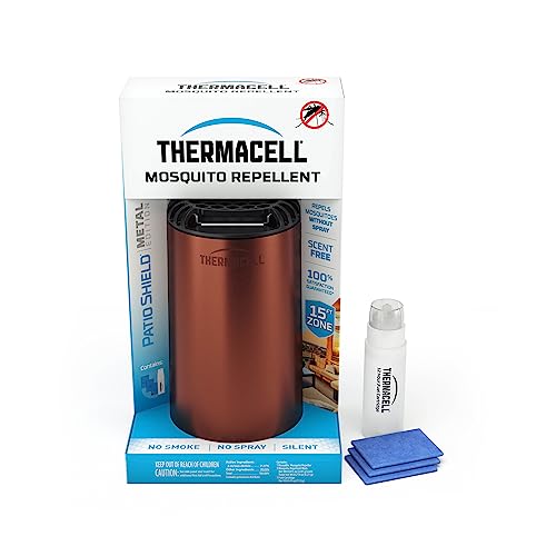 Thermacell Metal Edition Patio Shield Mosquito Repeller